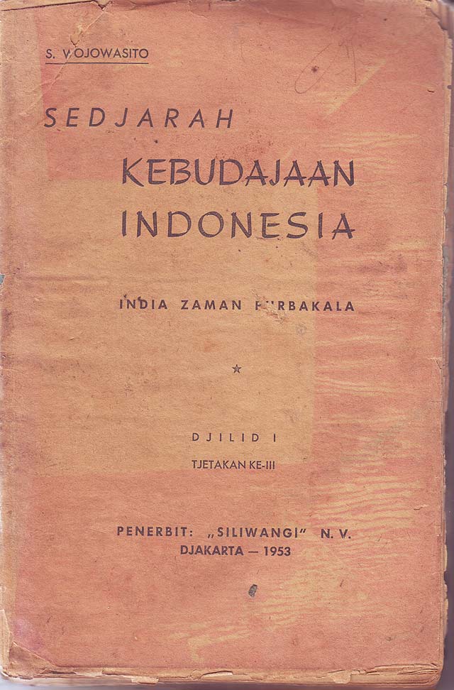 Buku Sejarah Kebudayaan Indonesia Cetakan 1953  Kumeok Memeh Dipacok