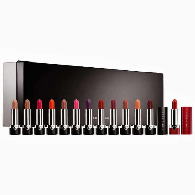 Sephora exclusive marc jacobs love marc lip gel collection holiday 2013 swatches