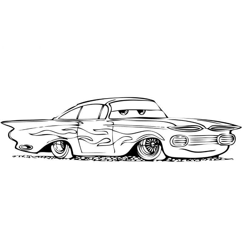 mac cars coloring pages - photo #32