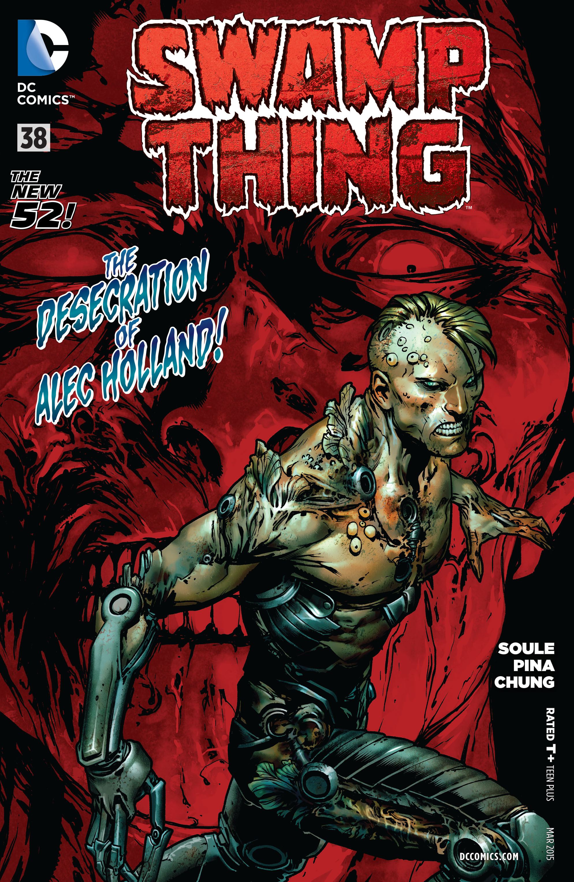 Read online Swamp Thing (2011) comic -  Issue #38 - 1