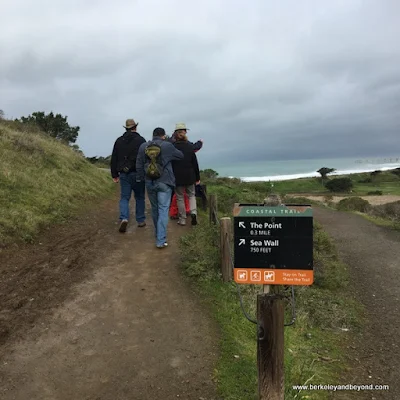 Mori Point trail in Pacifica, California