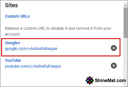 How to create google+ custom username - ShineMat How to create google+ custom username