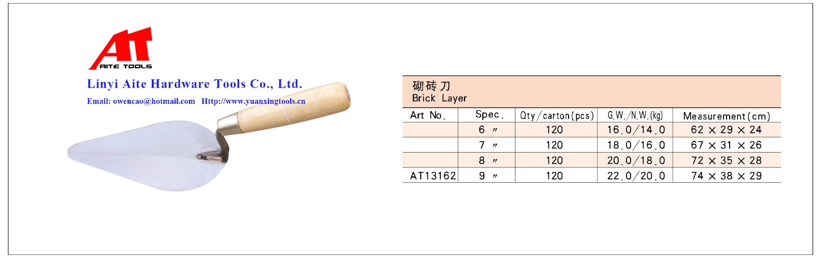 Linyi Aite Hardware Tools Co., Ltd.