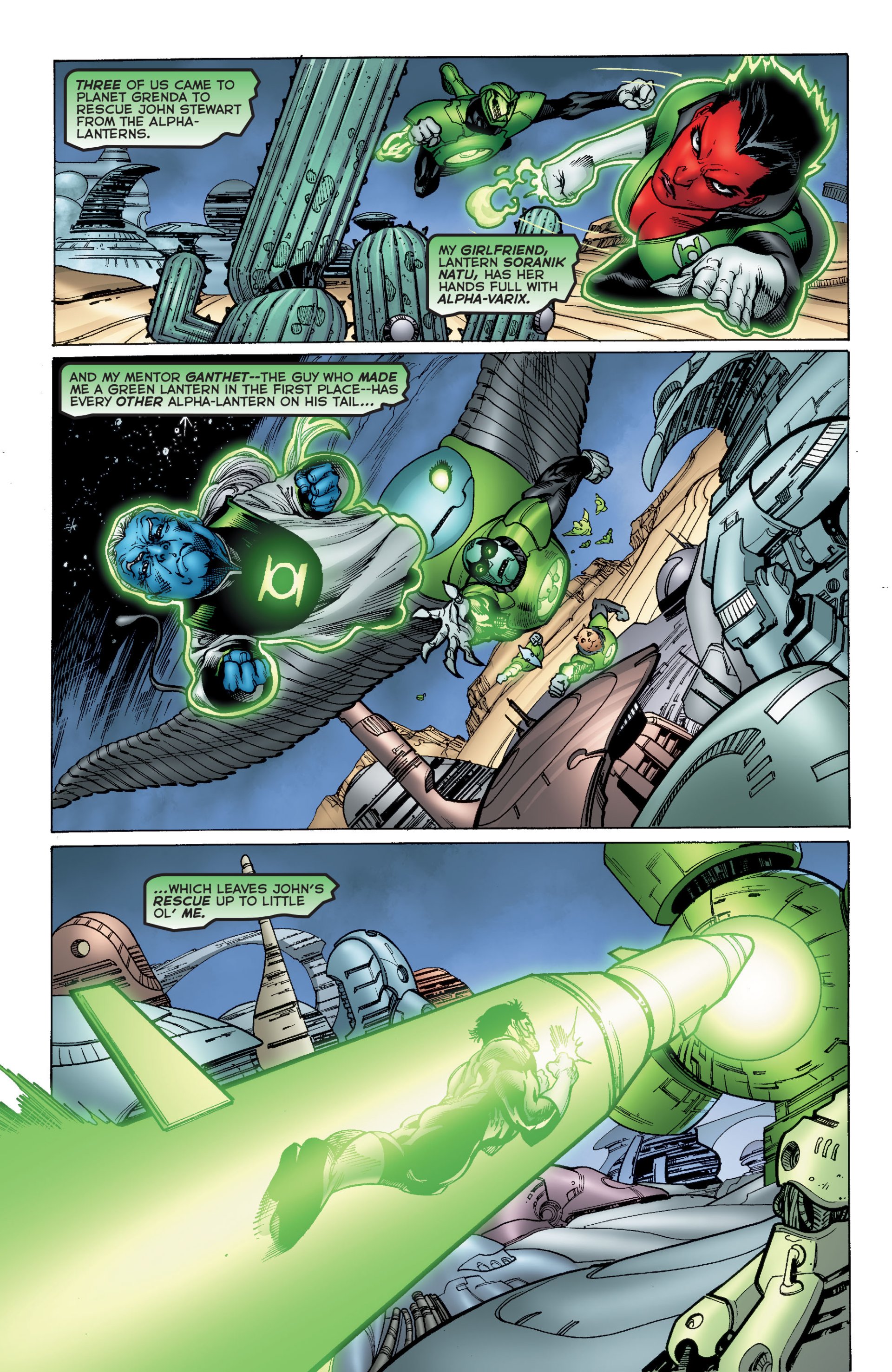 Read online Green Lantern Corps (2006) comic -  Issue #50 - 4