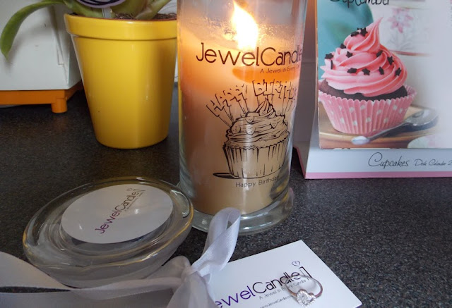 jewelcandle ring and jewellery in a candle