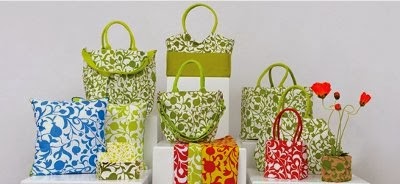 Boutique Chic: Rock Flower Paper Bags