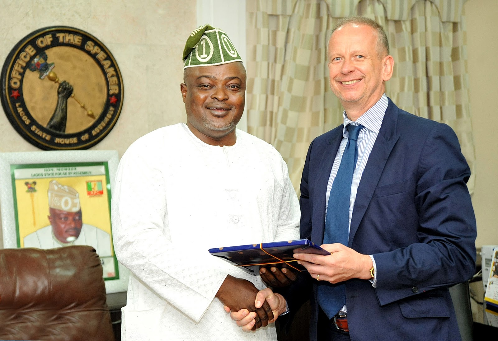 METRO NEWS NG PICTURES AS GERMAN CONSUL GENERAL VISITED LAGOS HOUSE OF