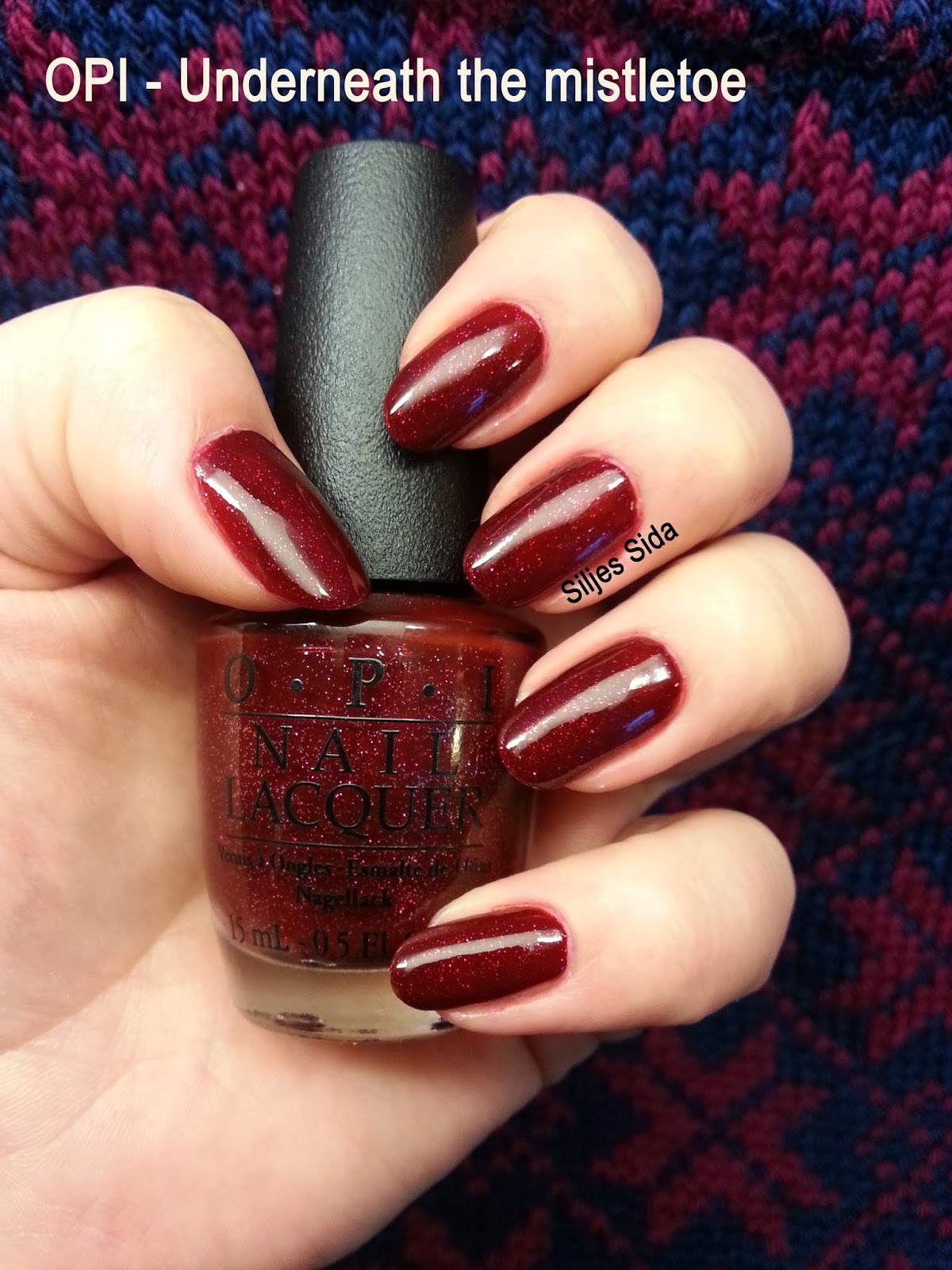 SiljesNaglar OPI Christmas reds swatch