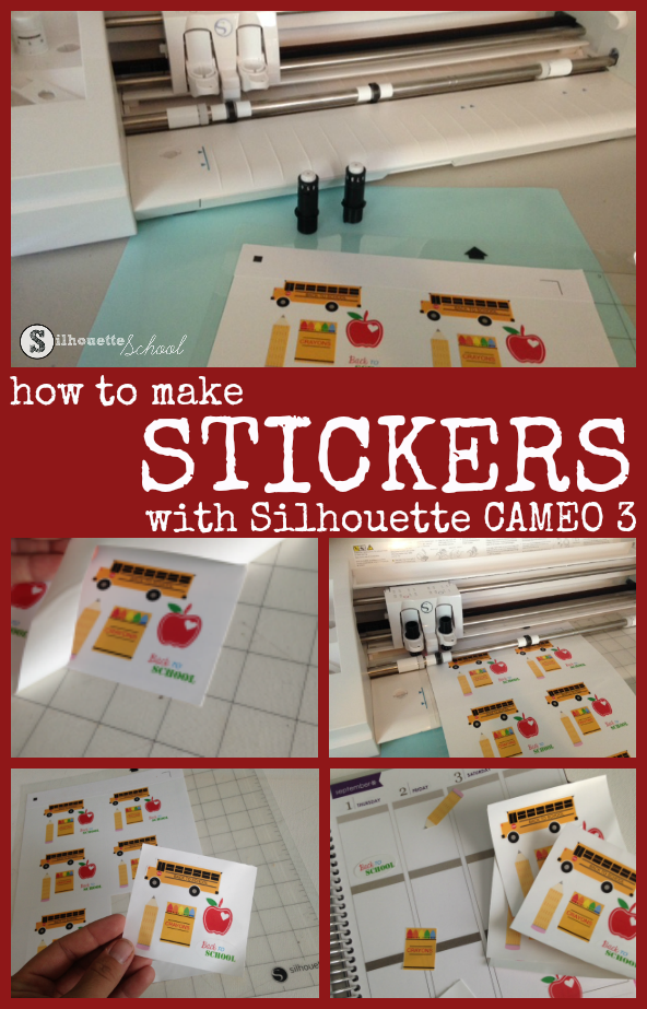 Silhouette CAMEO 3 Dual Carriage for Easiest DIY Stickers Ever