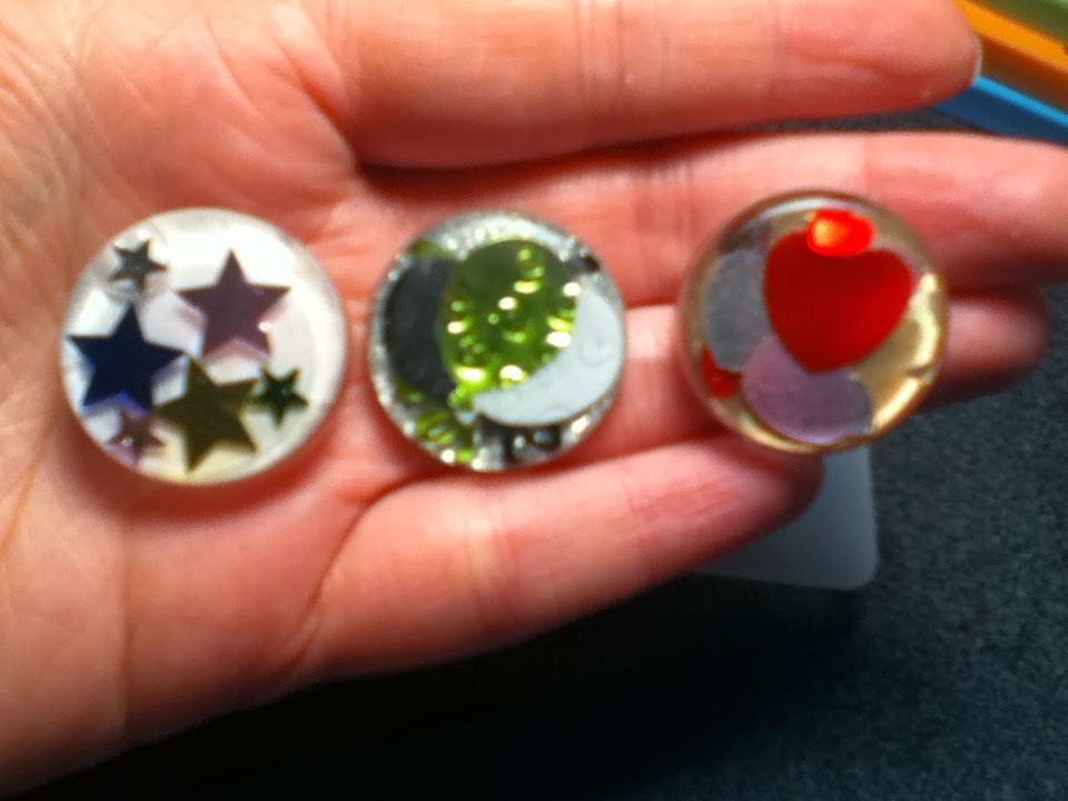 Resin Jewelry Confetti Rinchies