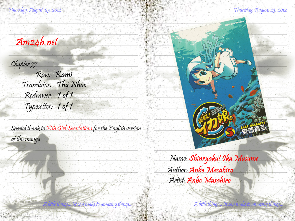 Shinryaku! Ika Musume Chap 77 - Truyen.Chap.VN