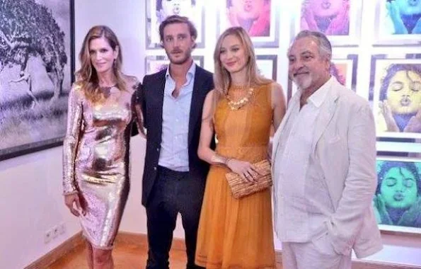 Beatrice Borremeo and Pierre Casiraghi, Marco Glaviano and Cindy Crawford
