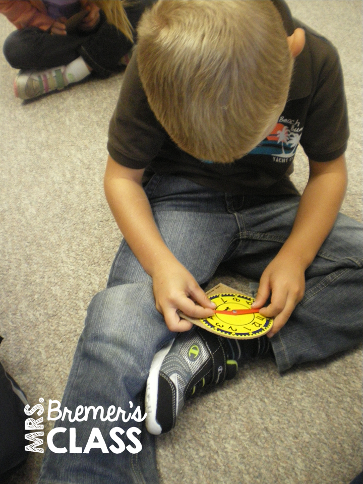 Teaching Time to the Hour Mrs. Bremer's Class