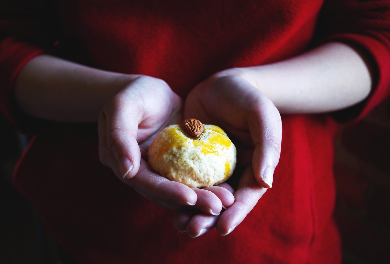 8 must-have cny cookies and snacks, & where to get them in penang Miss Hangrypants: Mochi Stuffed Almond Cookies - 찰떡쿠키