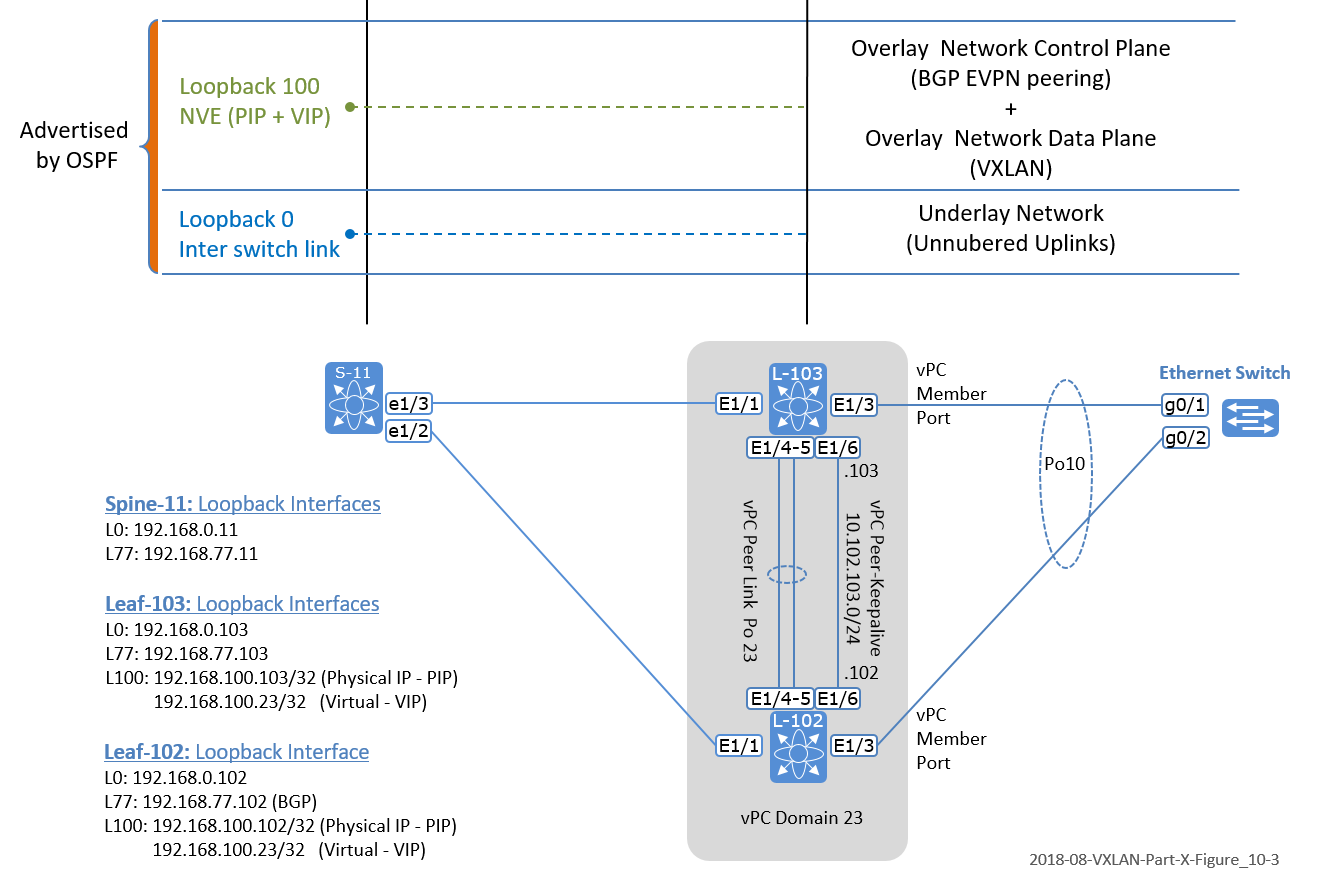 The Network Times VXLAN Part X Recovery issue when BGP EVPN peering uses the same loopback