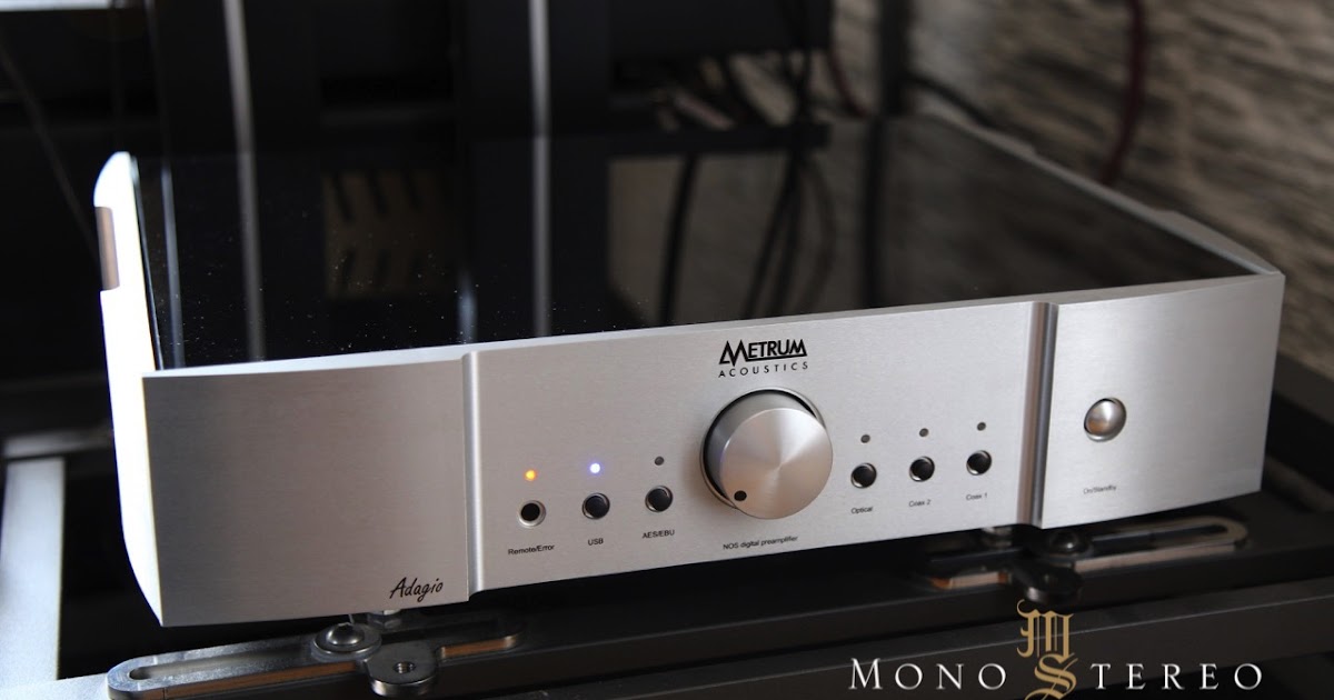 Mono And Stereo High End Audio Magazine Metrum Acoustics Adagio