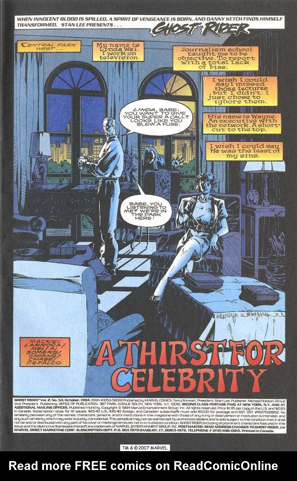 Ghost Rider (1990) Issue #54 #57 - English 3