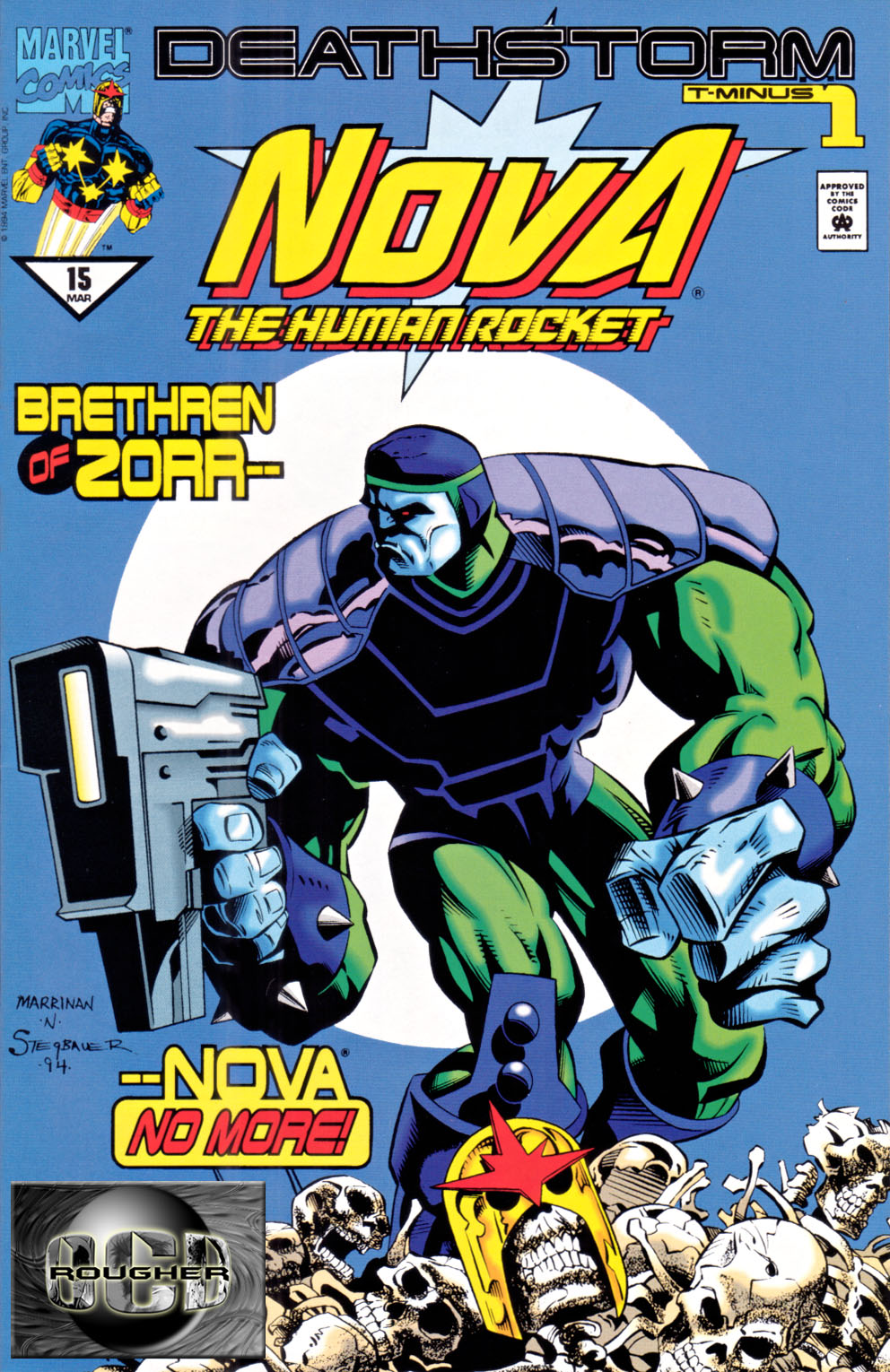 Read online Nova (1994) comic -  Issue #15 - 1