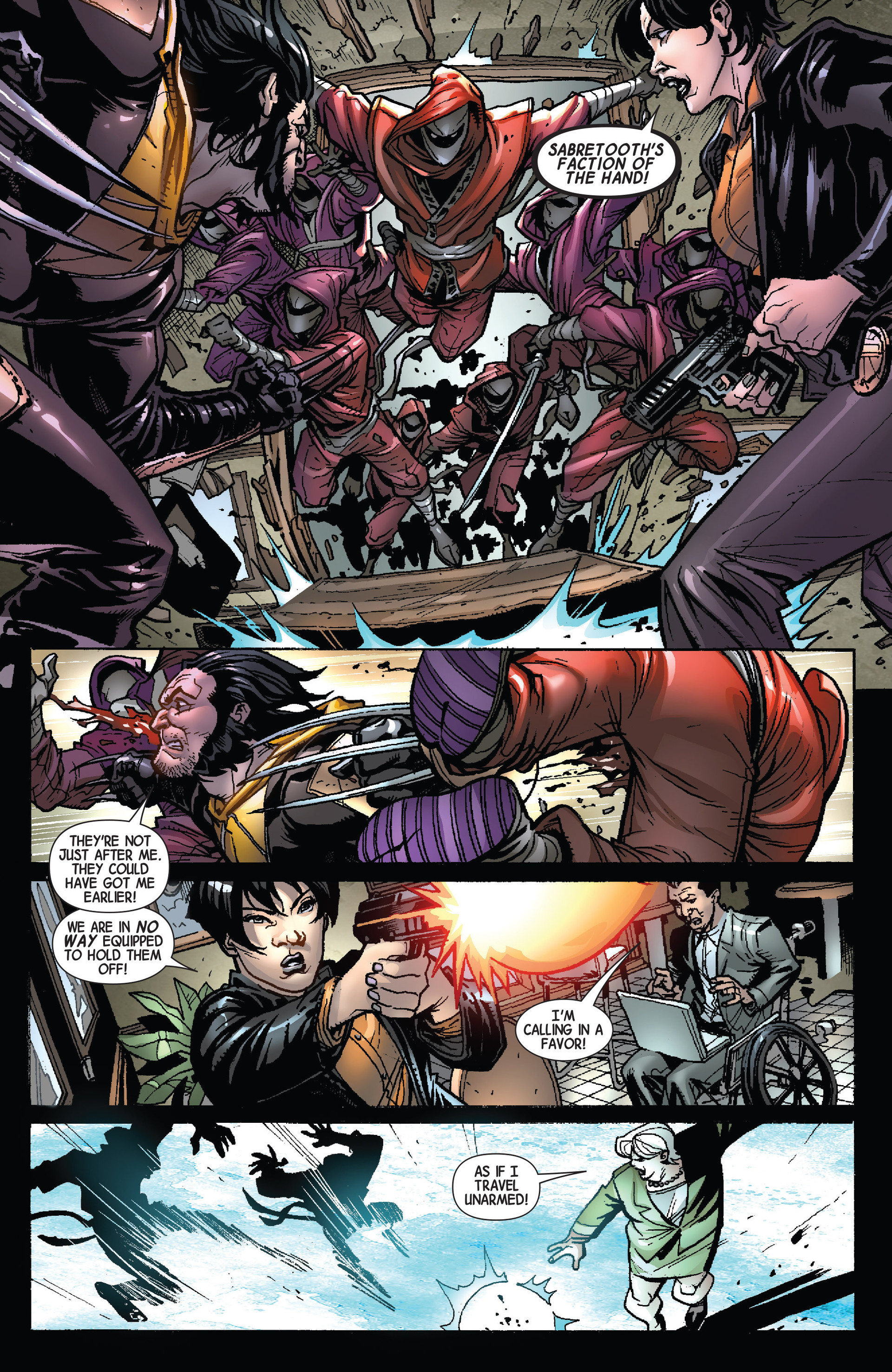 Read online Wolverine (2014) comic -  Issue #10 - 11