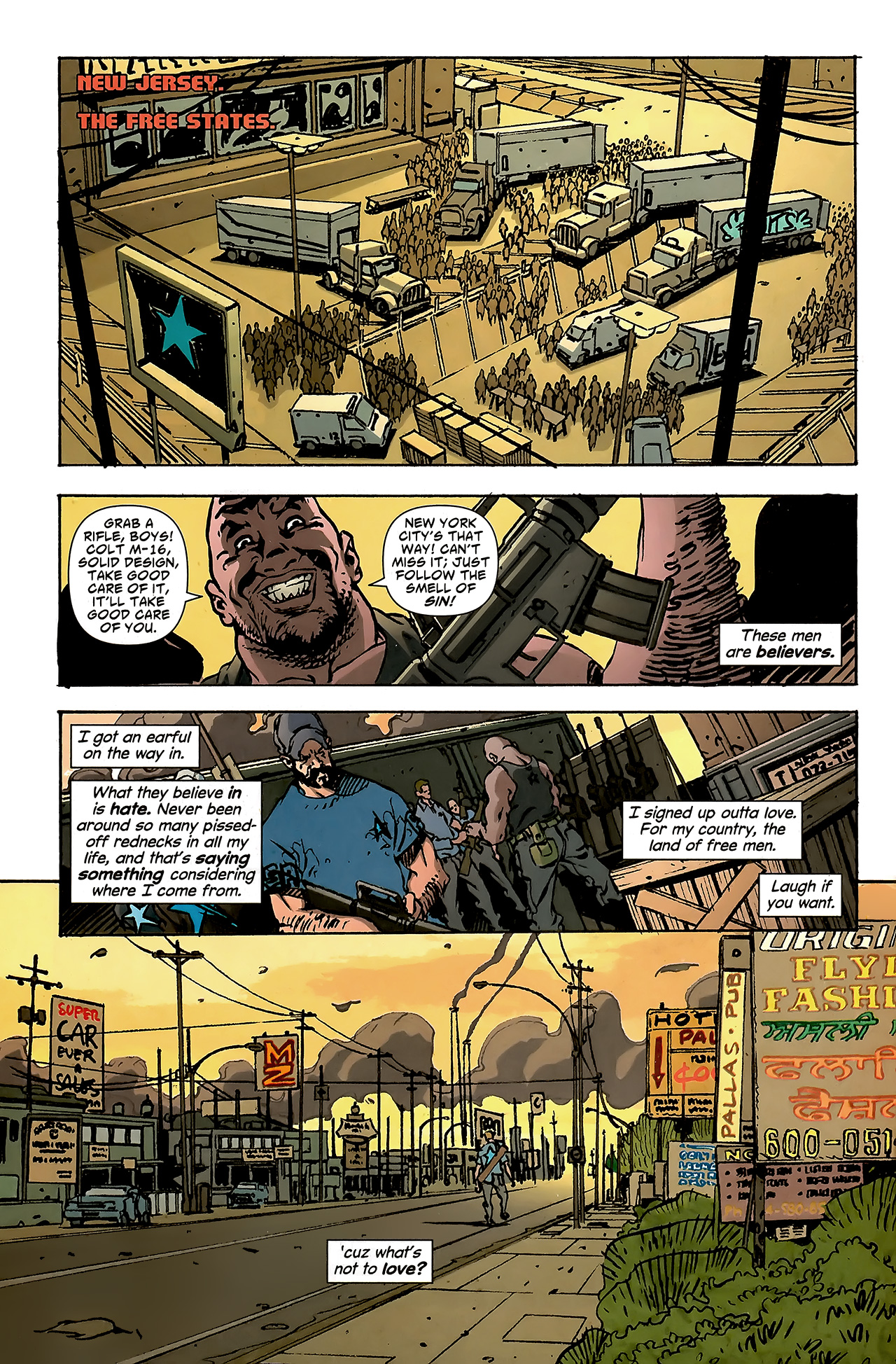 Read online DMZ (2006) comic -  Issue #28 - 3