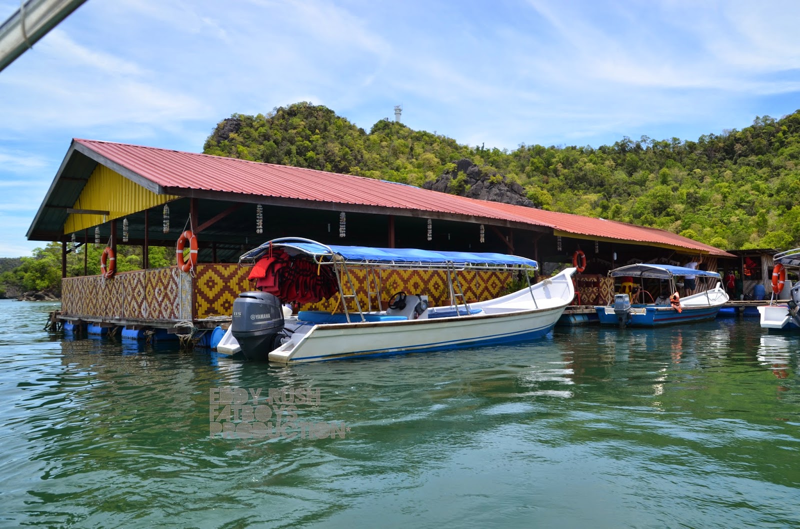 Lunch At The Fish Farm at Kilim Geoforest Park , Langkawi
