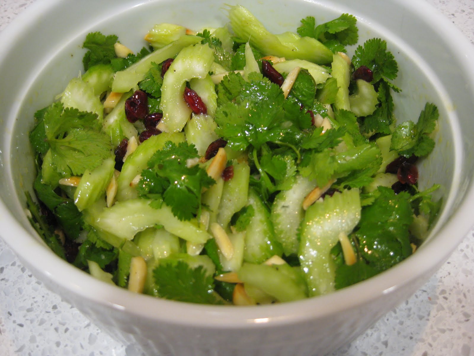Dinner Tonight Celery & Cilantro Salad