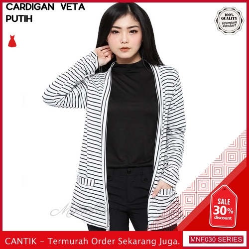 MNF030J149 Jaket Veta Wanita Salur Cardigan terbaru 2019 BMGShop