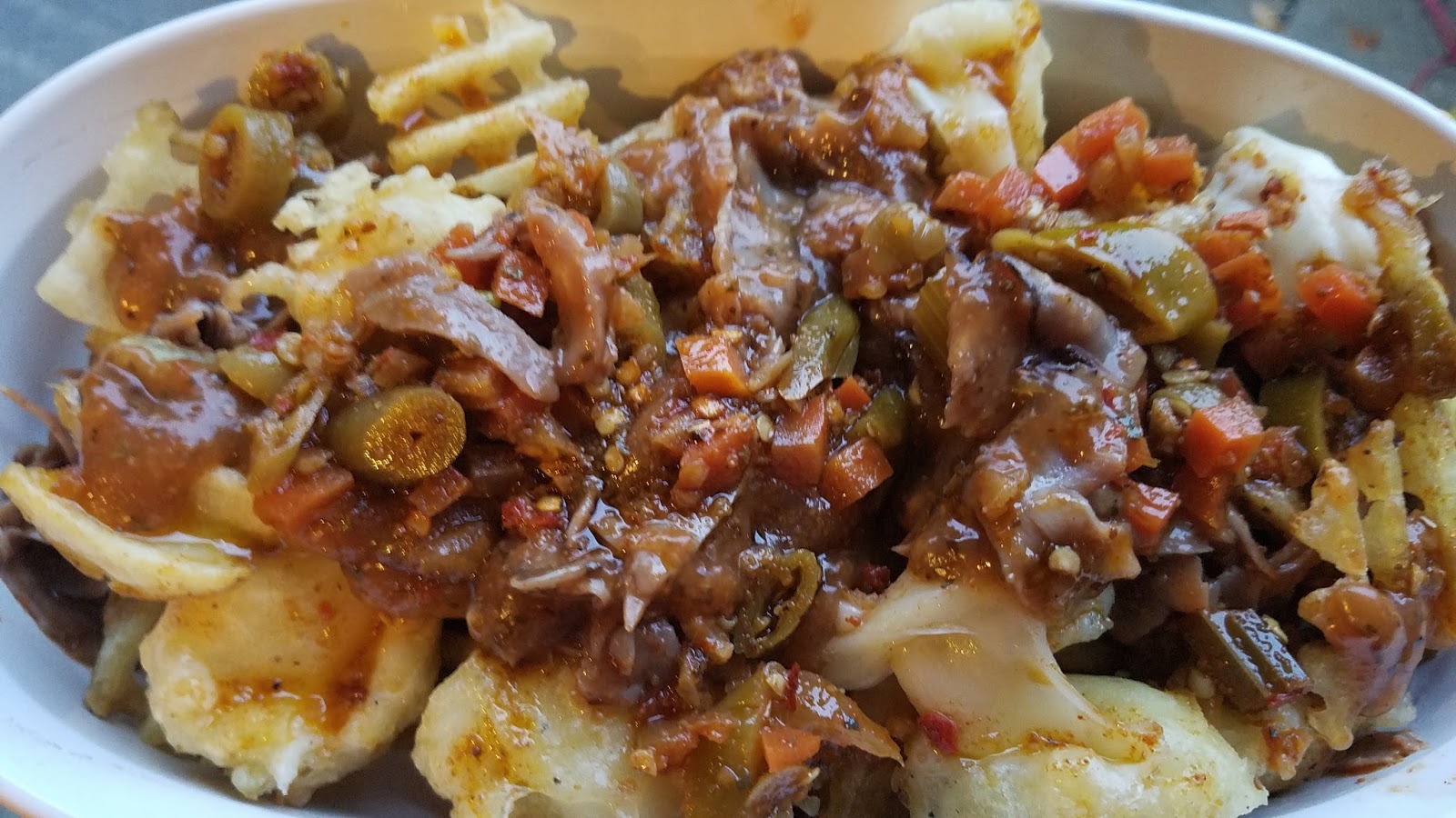 Chicagos Best Food Chicago Style Poutine! Giardiniera Provolone