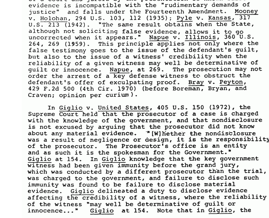 Brady V. Maryland Maryland Rules Of Court