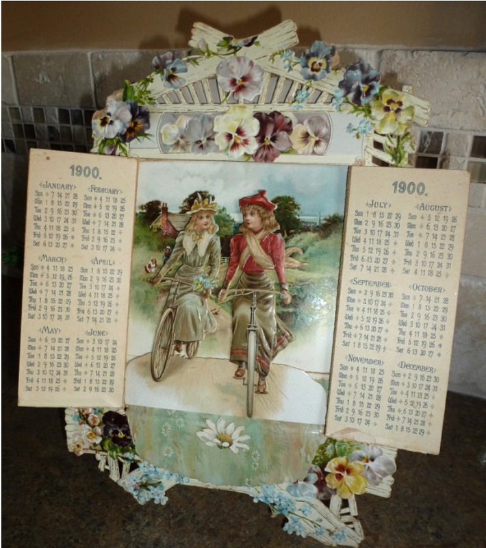 Crafty Secrets Heartwarming Vintage Ideas and Tips Vintage Calendar