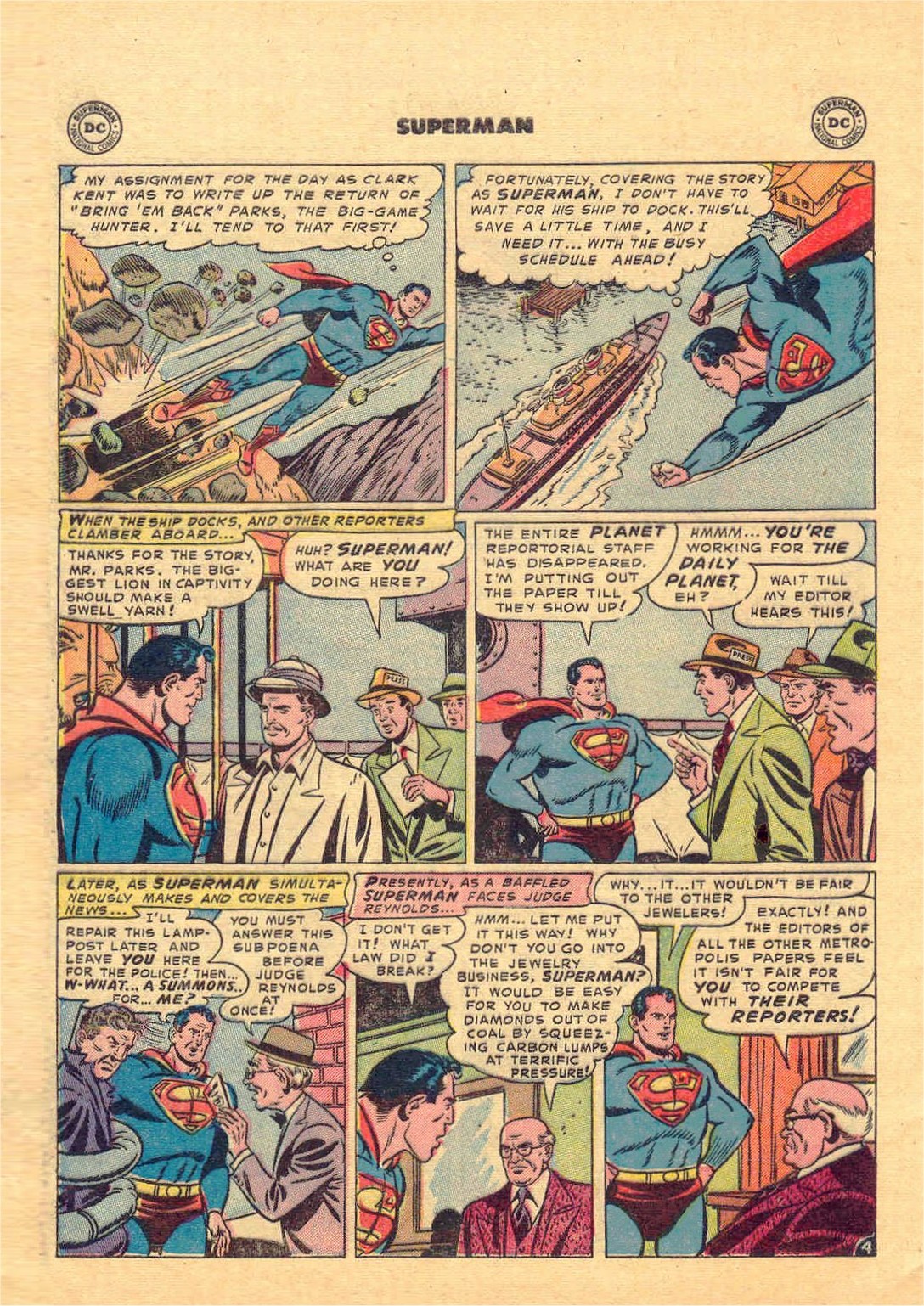 Read online Superman (1939) comic -  Issue #82 - 33