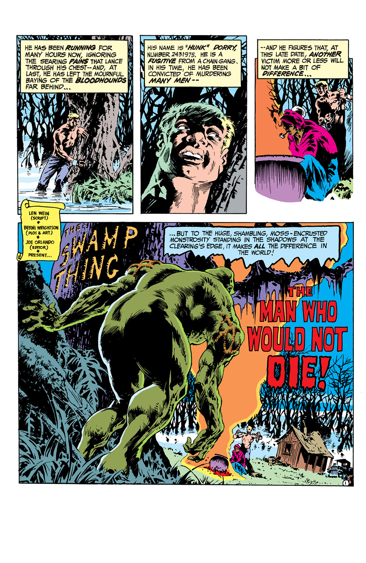 Read online Swamp Thing (1972) comic -  Issue #10 - 2