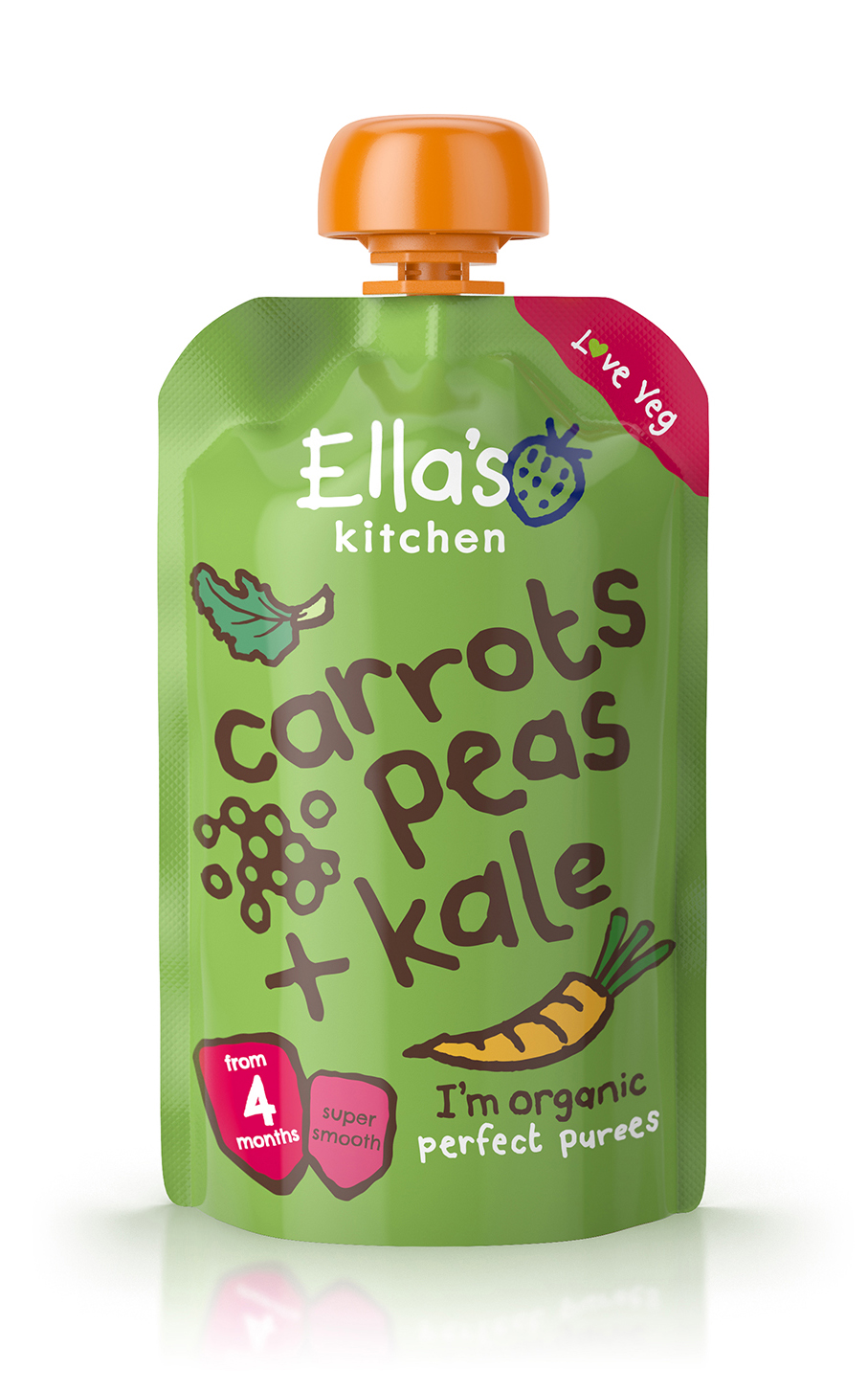 Ella’s Kitchen’s First Veg Range on Packaging of the World Creative