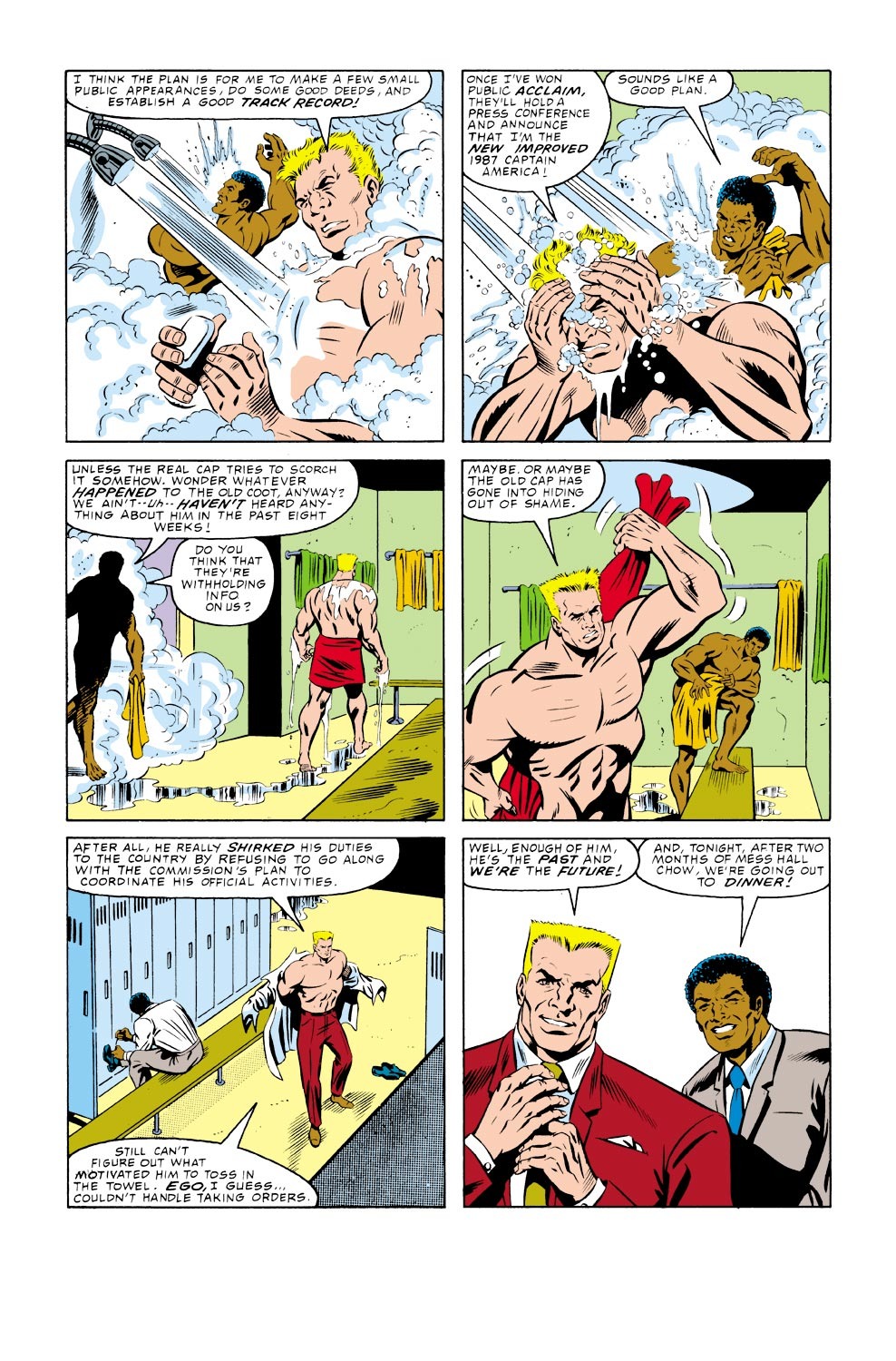 Read online Captain America (1968) comic -  Issue #335 - 7