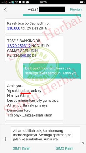 cara menyembuhkan gabagen