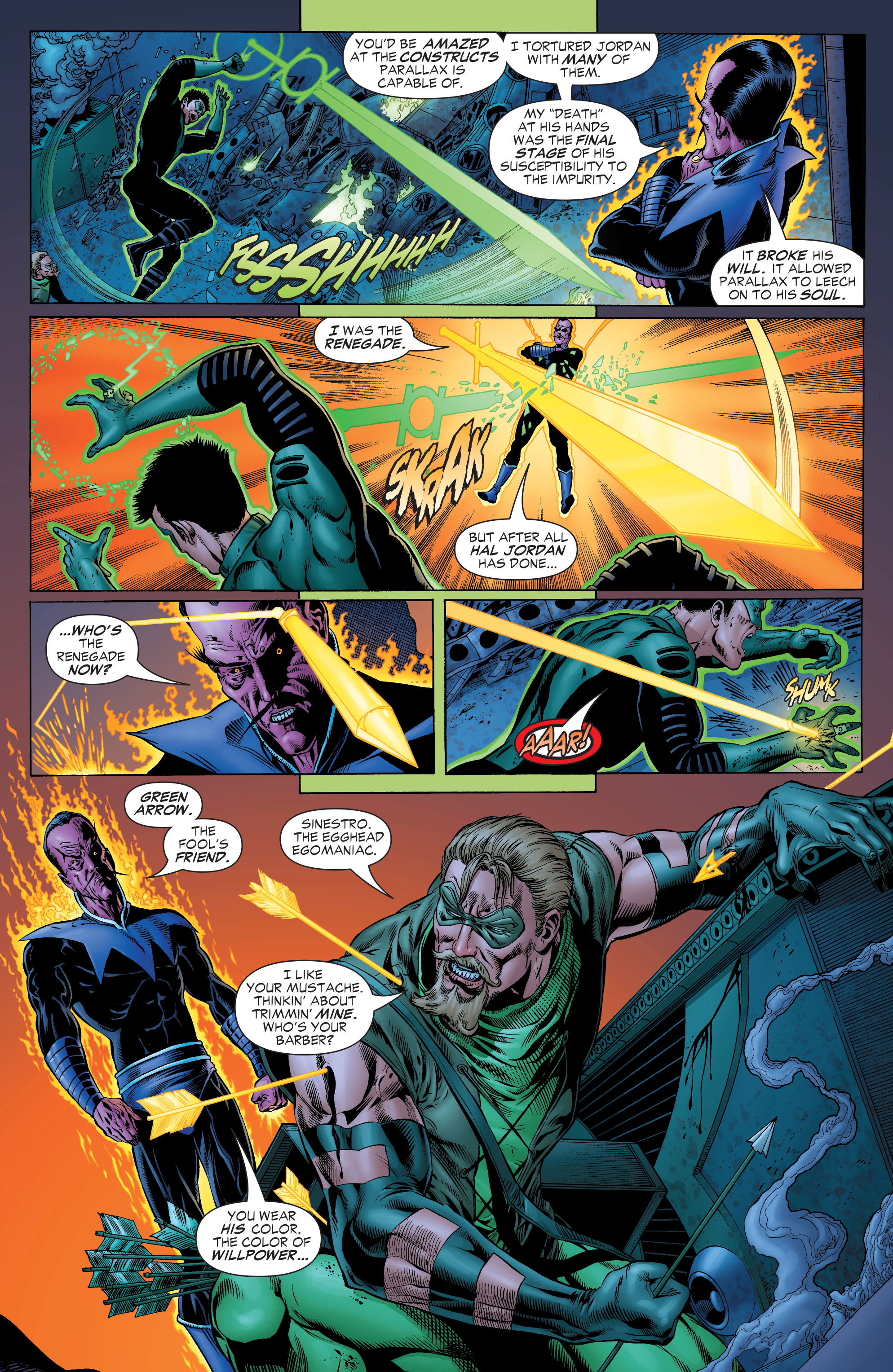 Read online Green Lantern: Rebirth comic -  Issue #4 - 4