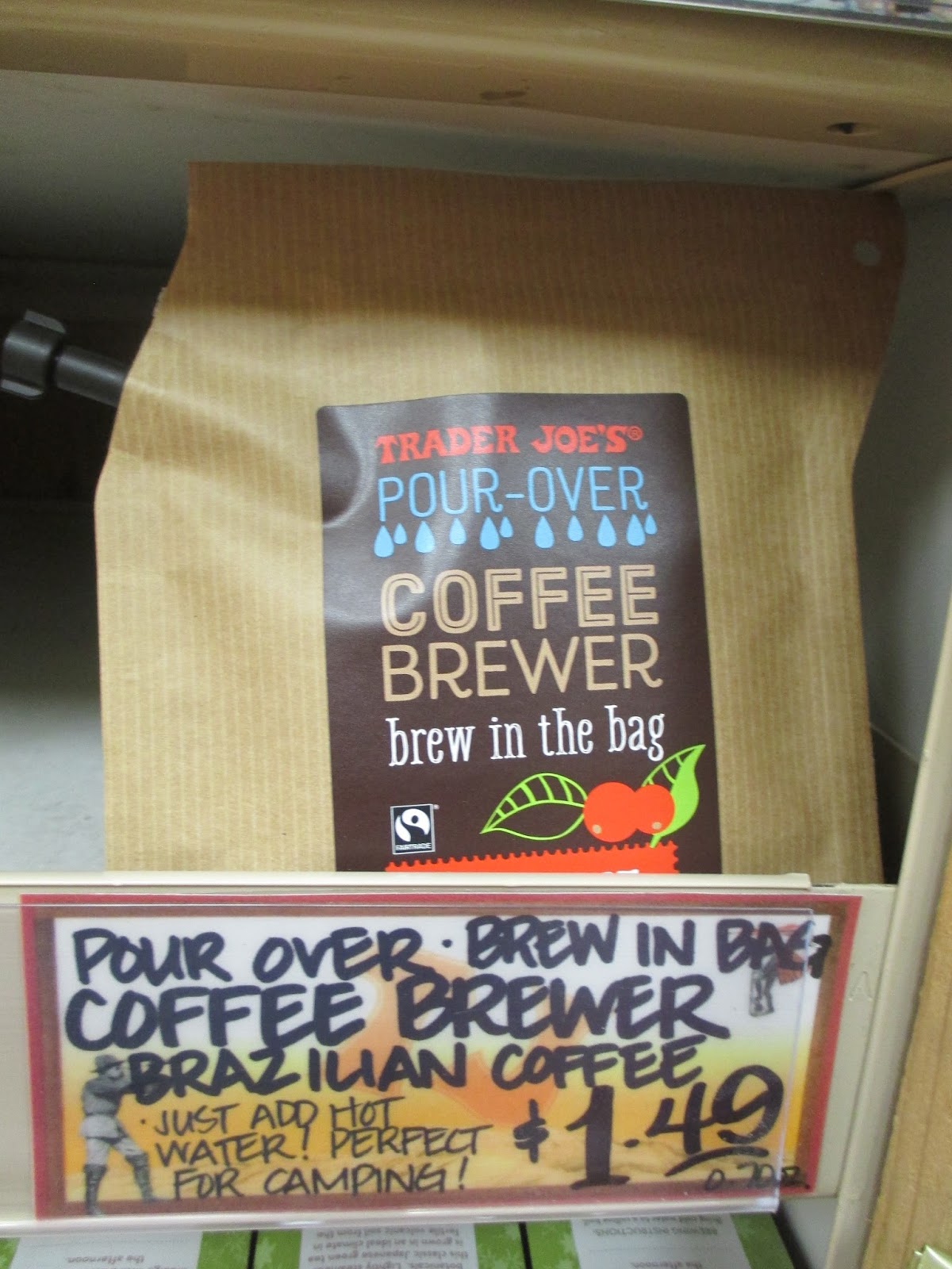 ドクターサプリUSA STAFF BLOG TRADER JOE'Sの「PourOver COFFEE BREWER brew in