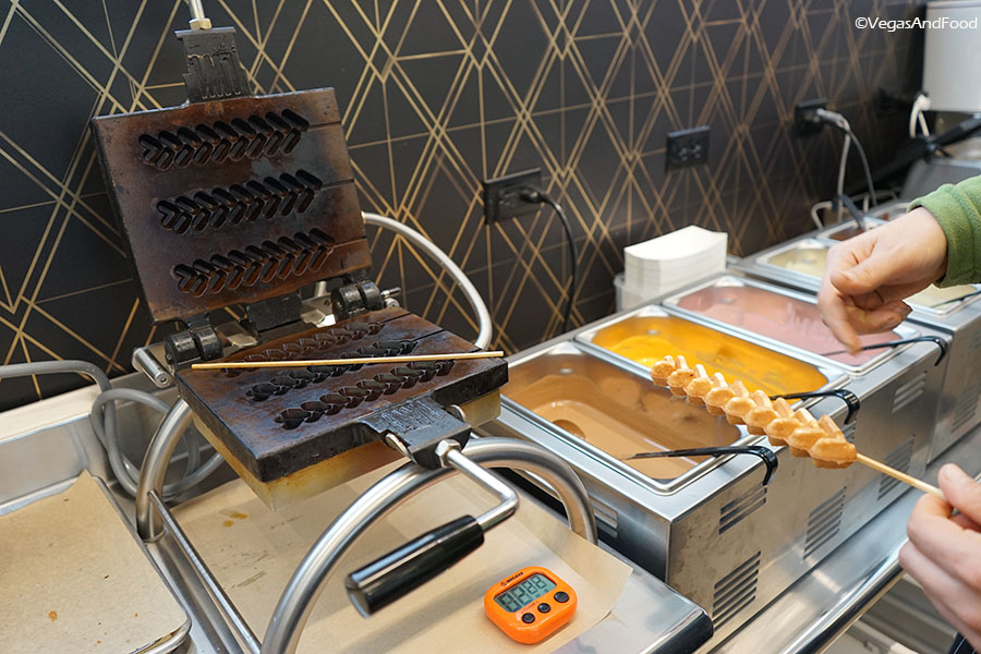 Leaff Waffles Westfield Century City Grand Opening 2/9 Vegas and Food