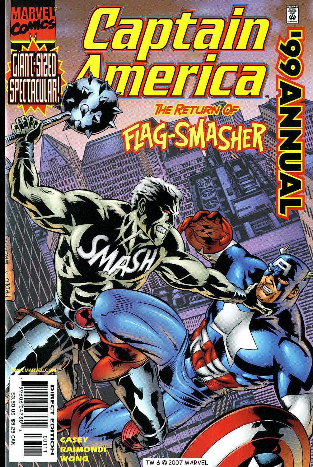 Read online Captain America (1998) comic -  Issue # Annual 1999 - 1