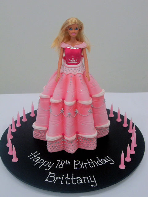 Barbie Fashion Birthday Cakes Barbie Fashion Birthday Cakes