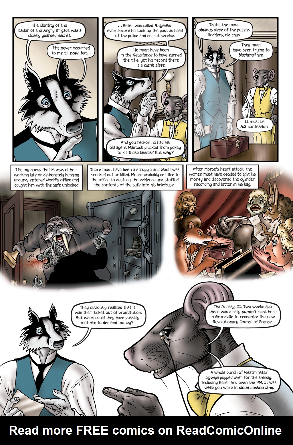 Read online Grandville comic -  Issue # Vol. 2 Mon Amour - 64