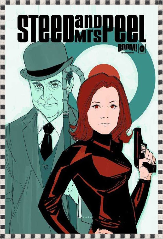 CAPAS DE GIBI  COVERS COMICS- STEED AND MRS PEEL 2012-2013