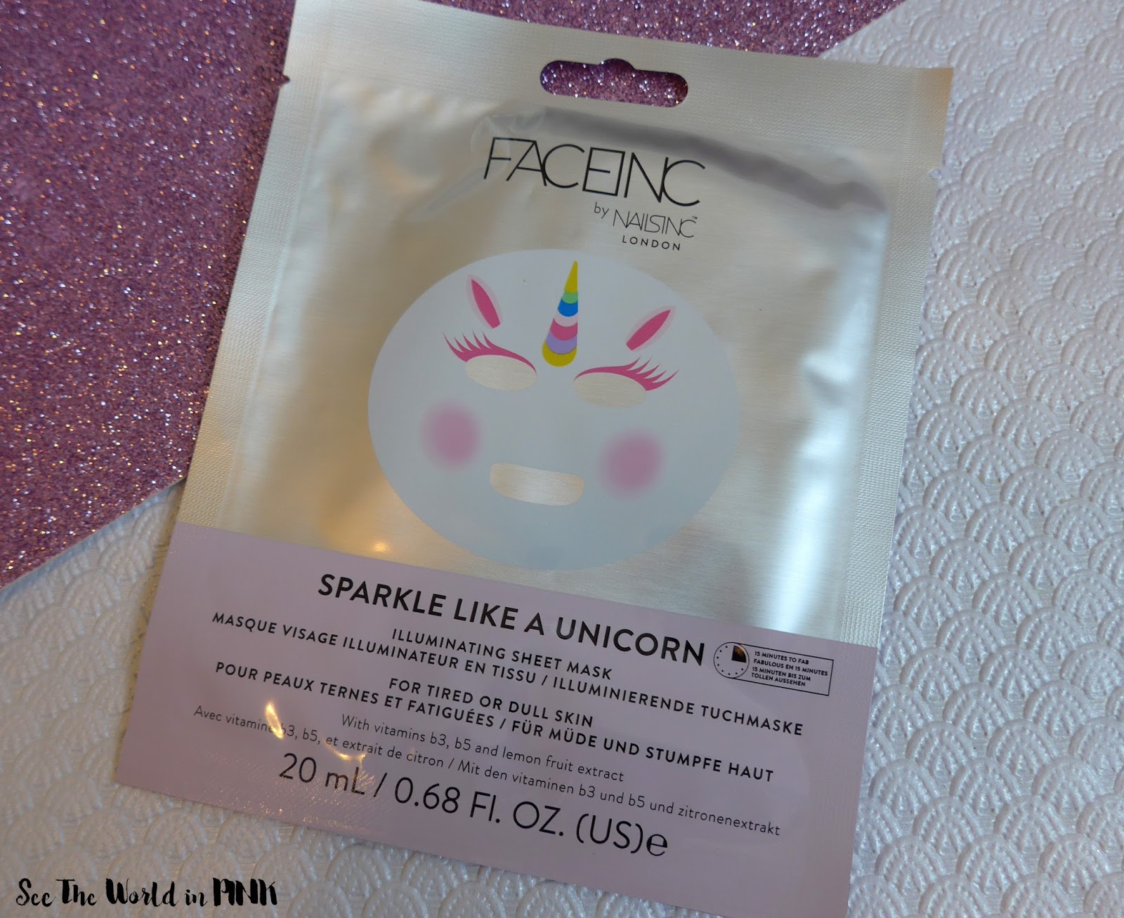 Manicure Tuesday Bonus Post - Nails Inc. Sparkle Like A Unicorn Set (Nail Polish Swatches, Lipstick Swatches and a Mask Review!)