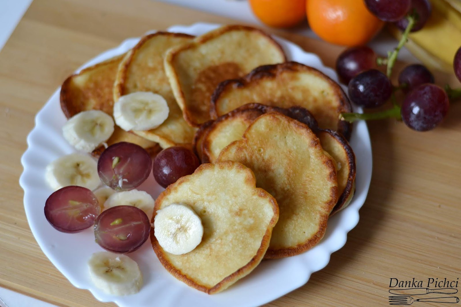 Placki jogurtowe z bananem Danka Pichci
