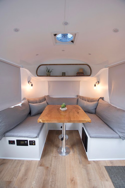 remodelled Airstream trailer