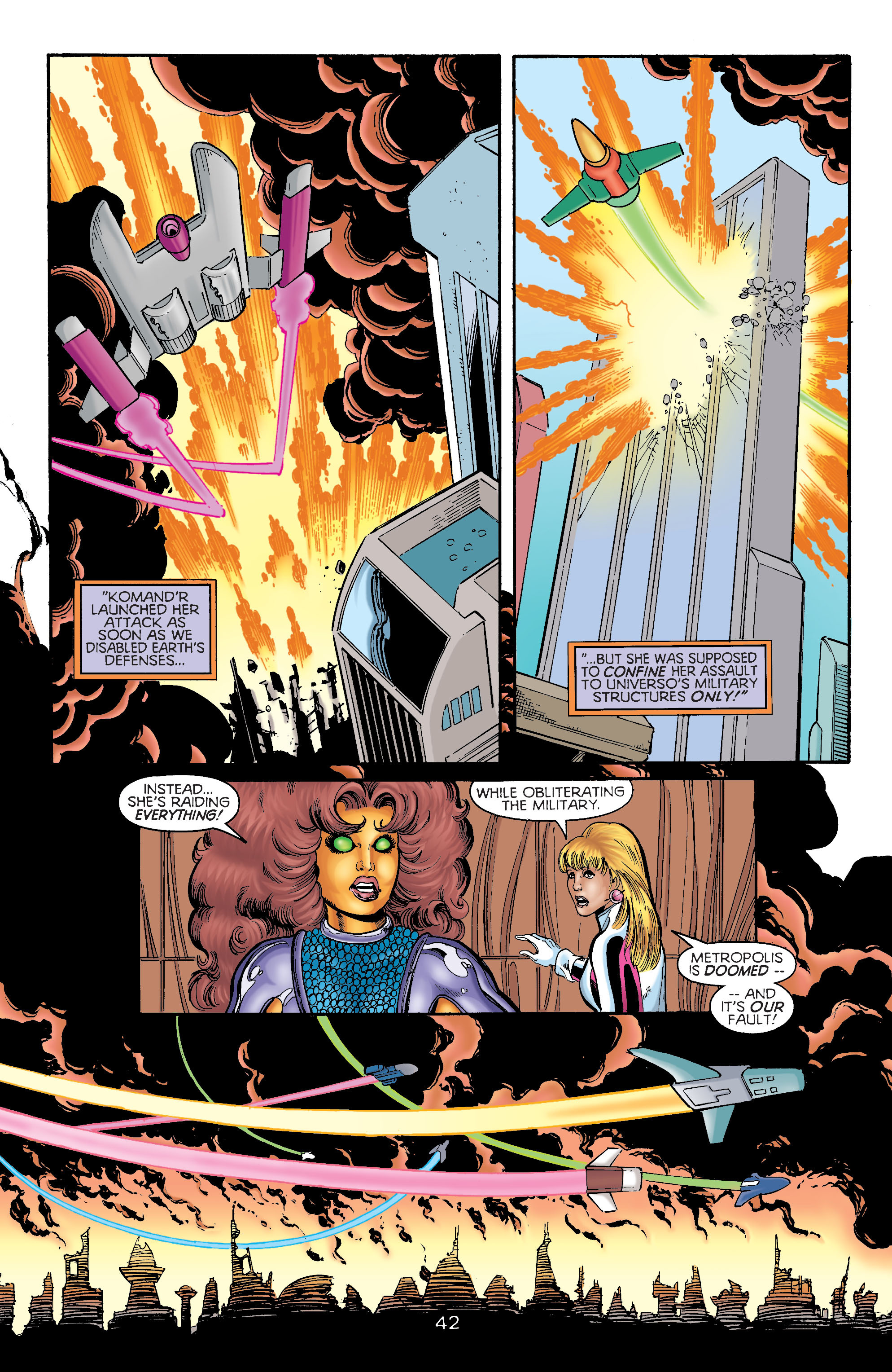 Read online Titans/Legion of Super-Heroes: Universe Ablaze comic -  Issue #3 - 45