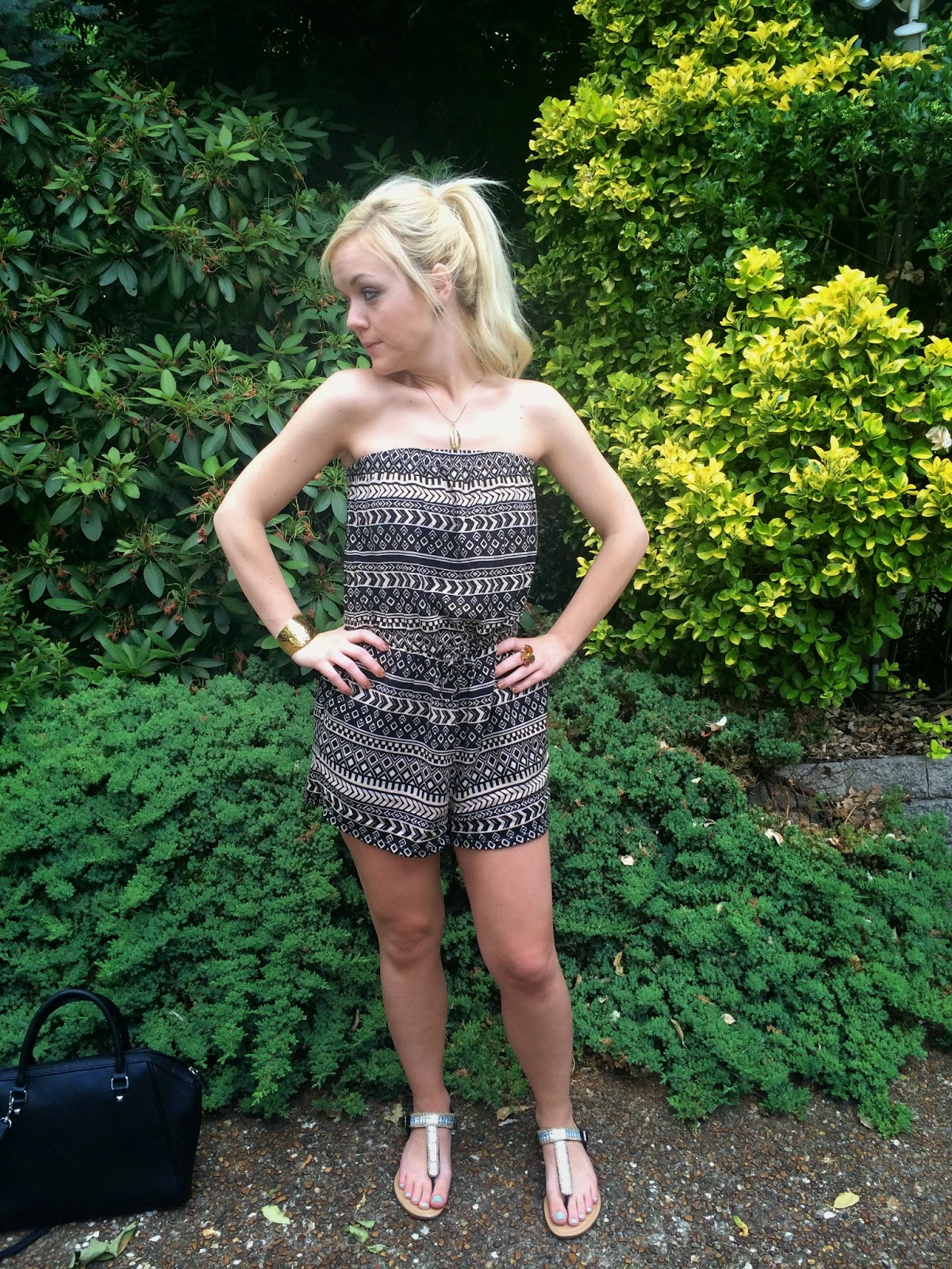 Casual Tribal Print Romper! | Ashley's Passion for Fashion