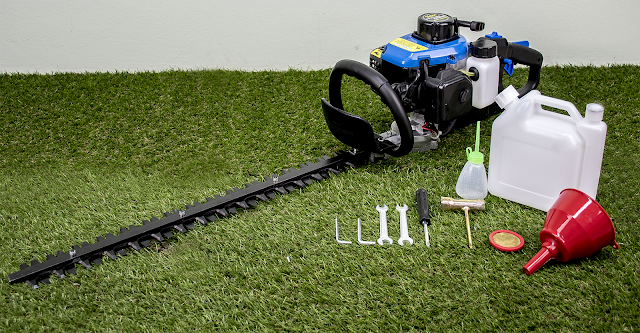 เครื่องตัดแต่งกิ่งไม้ ใบมีดคู่2คม 24 นิ้ว ตัดแต่งพุ่มไม้ในบ้าน-4