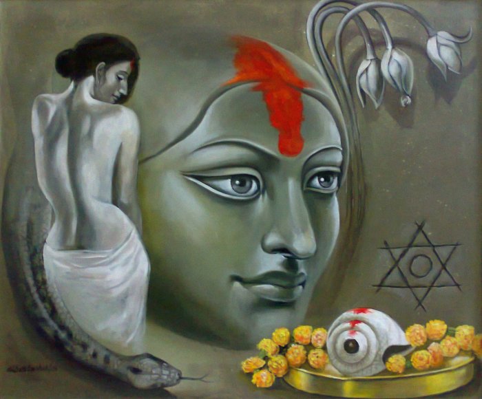 Индийский художник. Albert Ashok