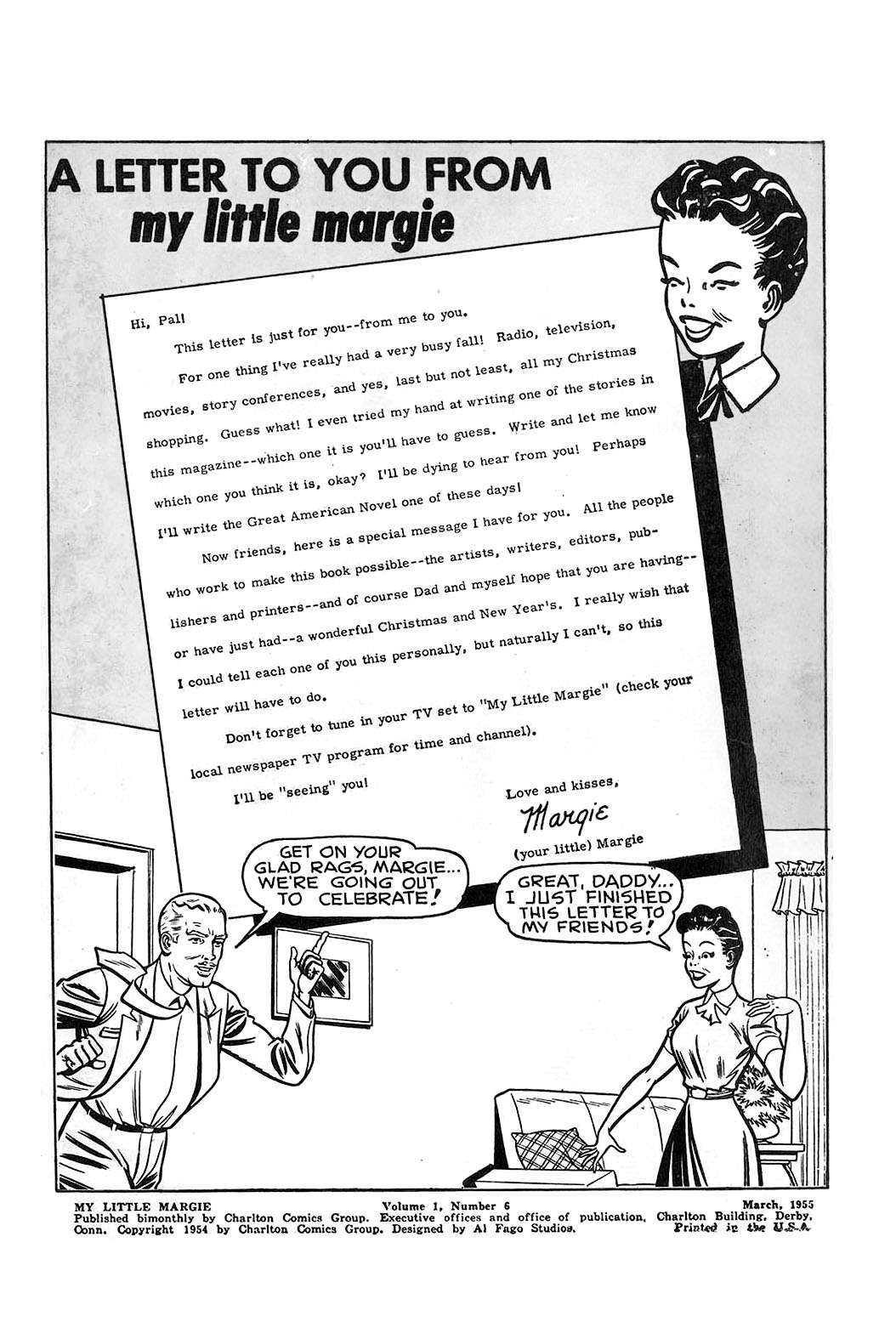 Read online My Little Margie (1954) comic -  Issue #6 - 2